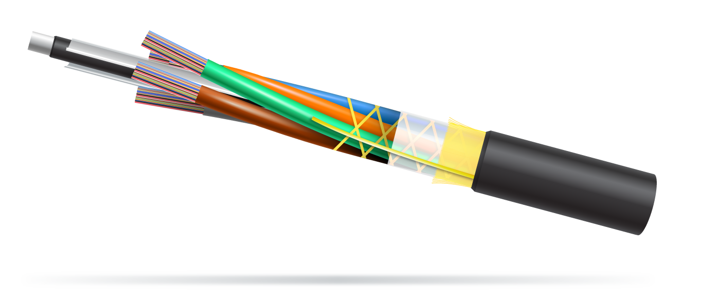 OFS AccuTube® Rollable Ribbon  Loose tube 432-1756 fiber counts